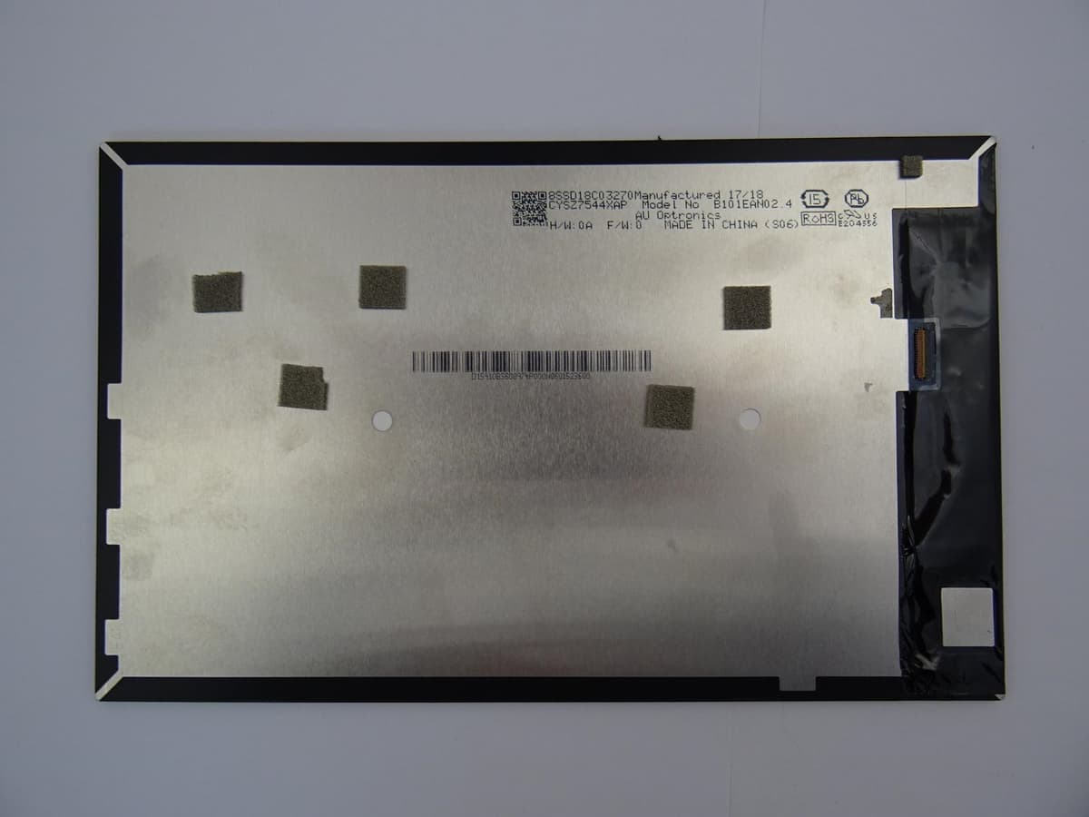 B101EAN02.0 Au Optronics Dalle Ecran Tactile pour PC Portatile