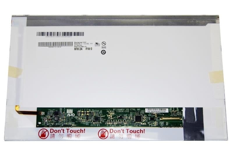 B116AW02 V.0 AU Optronics Schermo Display per PC Portatile