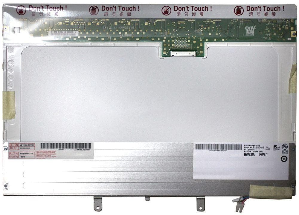 B121EW08 V.0 AU Optronics Schermo Display per PC Portatile